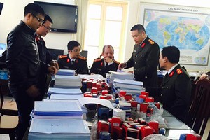 Tang vật vụ án bị công an thu giữ. Ảnh: Phương Sơn