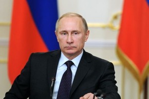  Tổng thống Nga Vladimir Putin. Ảnh: AP