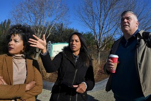 Những nhà tổ chức cuộc diễu hành. Ảnh: Washington Post