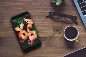 Hình dung về iPhone X với màn hình OLED cong