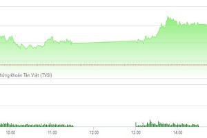 Phiên giao dịch chiều 13/2: Nổi sóng