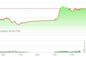Phiên chiều 20/2: Cổ phiếu bất động sản nổi sóng, VN-Index đảo chiều tăng điểm