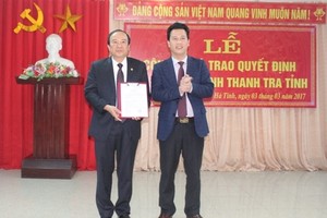 Điều động, bổ nhiệm nhân sự Hà Tĩnh, Khánh Hòa