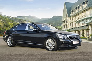 Mercedes-Maybach bản S500 với vành hợp kim đa chấu 20 inch
