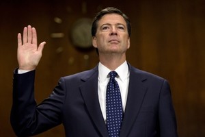 Ông James Comey, người vừa bị sa thải chức giám đốc FBI. Ảnh:AP