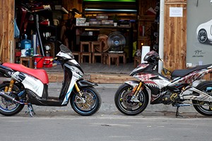 Cặp xế độ 'ngũ quý' của tay chơi Sài thành tại Hà Nội