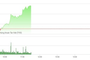 Phiên sáng 5/6: Thị trường bùng nổ, VN-Index quay đầu tăng mạnh
