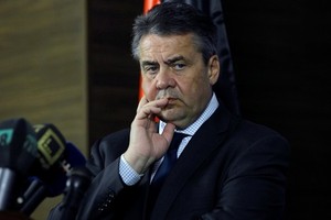Ngoại trưởng Đức Sigmar Gabriel. Ảnh:Reuters.