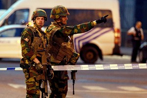 Cảnh sát Bỉ đã tiêu diệt kẻ tấn công. Ảnh:Reuters