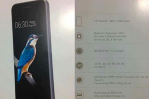 Hình ảnh và cấu hình mới bị rò rỉ của Bphone 2.