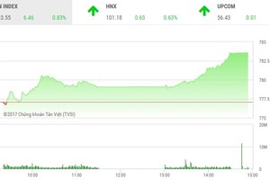 Phiên chiều 31/7: VN-Index bay cao, nhiều mã nhỏ bị bán tháo
