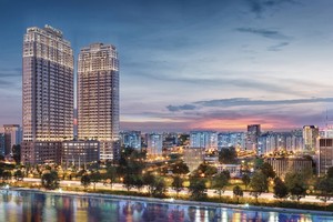 Với chiều cao 154m, Lancaster Lincoln trở thành tòa nhà cao nhất Quận 4 và là niềm tự hào của cư dân.