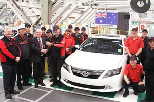 Chiếc Aurion/Camry cuối cùng lăn bánh khỏi nhà máy ở Altona và sẽ bán ra tại đại lý ở Melbourne. Ảnh:Car Advice.
