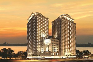 Dự án D’. Le Roi Soleil của Tập đoàn Tân Hoàng Minh được ví như điểm vàng trên bán đảo Quảng An.