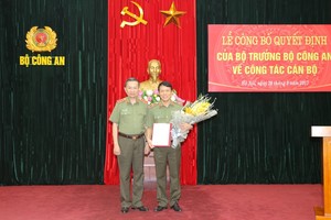 Nhân sự mới Bộ Công an