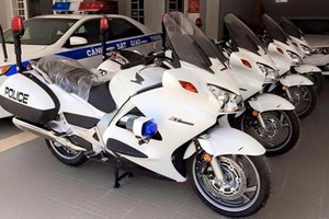 Dàn xế 'khủng' của Cảnh sát giao thông Việt Nam phục vụ APEC