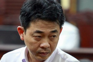 Cựu chủ tịch VN Pharma sau khi bị bắt giam. Ảnh:Thành Nguyễn.