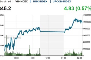 Phiên chiều 30/10: ROS lại thăng hoa, VN-Index tăng bất chấp sắc đỏ tràn ngập