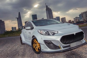 Kia K3 độ phong cách Maserati GranTurismo MC Stradaletại Sài Gòn.