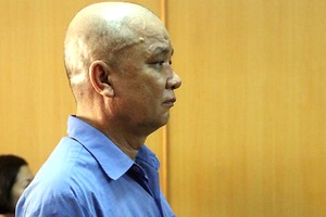 Bị cáo Luông tại tòa. Ảnh:Hải Duyên.