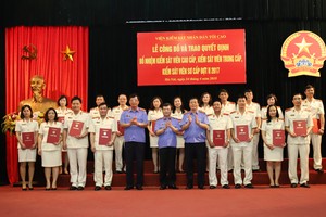 Công bố quyết định nhân sự Viện kiểm sát nhân dân tối cao