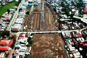 Thắng Lợi Riverside Market đẩy nhanh tiến độ hạ tầng