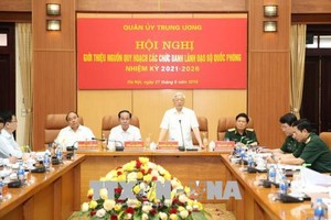 Tổng Bí thư chủ trì Hội nghị quy hoạch lãnh đạo Bộ Quốc phòng