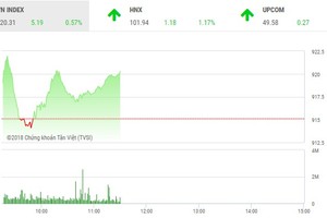 Phiên sáng 10/7: Nhà đầu tư đứng ngoài, thị trường dè dặt nhích bước