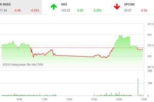 Phiên chiều 29/5: Kịch bản cũ lặp lại