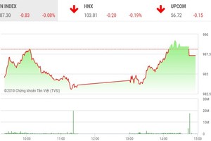 Phiên chiều 25/9: Dòng bank không cứu nổi thị trường