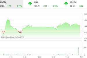 Phiên chiều 5/11: Dòng tiền ngập ngừng, VN-Index vẫn chinh phục đỉnh cũ