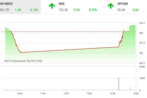 Phiên chiều 11/12: VN-Index bất ngờ đảo chiều