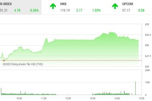 Giao dịch chứng khoán chiều 19/8: HAG-HNG bất ngờ nổi sóng, VN-Index giữ mốc 850 điểm