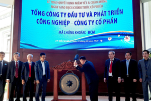 Cổ phiếu Becamex (BCM) tăng kịch trần ngày chào sàn HOSE