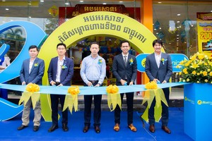 Một cửa hàng Bluetronics ngày khai trương