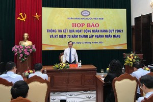 Ông Đào Minh Tú, Phó Thống đốc Thường trực NHNN Việt Nam chủ trì cuộc họp