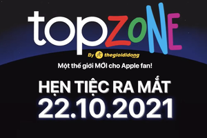 Ý nghĩa đằng sau tên TopZone - chuỗi mới của Thế Giới Di Động 