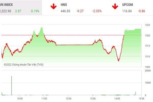 Giao dịch chứng khoán phiên chiều 6/4: Đại gia nâng đỡ, VN-Index thoát hiểm 