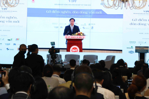 Ông Trần Duy Đông, Thứ trưởng Bộ Kế hoạch và Đầu tư phát biểu tại Diễn đàn Bất động sản Công nghiệp 2022 (ảnh: Lê Toàn)