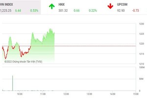 Giao dịch chứng khoán phiên sáng 24/5: Thiếu động lực dẫn dắt, VN-Index giằng co nhẹ