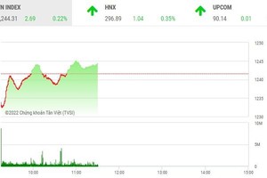Giao dịch chứng khoán sáng 3/8: Chịu nhiều rung lắc, VN-Index vẫn đứng vững