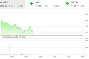 Phiên giao dịch chứng khoán sáng 14/12: Tranh thủ chốt lời