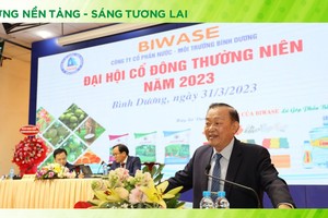 Năm 2023 là năm đầu tiên kể từ khi niêm yết, Biwase không chia cổ tức bằng tiền mặt.