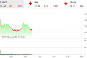 Giao dịch chứng khoán phiên sáng 19/4: AGR nổi sóng, nhóm công ty chứng khoán "manh nha" tăng tốc