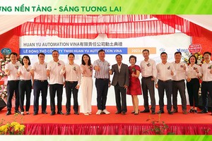 VINA2 động thổ 2 nhà máy FDI, tập trung mảng xây dựng công nghiệp