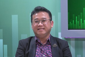 Ông Đặng Thành Tâm, Chủ tịch Tổng Công ty Phát triển Đô thị Kinh Bắc chia sẻ tại Talkshow.