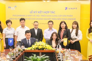 PVcomBank đã ký kết hợp tác với VNPT trong việc triển khai cung cấp các sản phẩm dịch vụ tài chính số cho khách hàng trên oneSM.