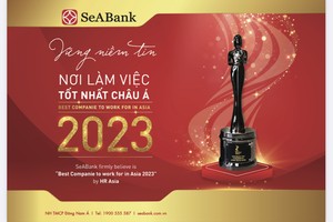 SeABank ba năm liên tiếp được vinh danh “Nơi làm việc tốt nhất châu Á”