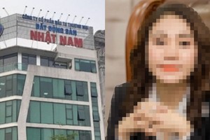 Bà Vũ Thị Thuý - CEO Bất động sản Nhật Nam vừa bị Công an TP. Hà Nội khởi tố, ra lệnh bắt tạm giam ngày 8/9/2023.