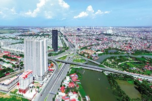 Đô thị Hải Phòng khu vực phía Nam cầu Bính. Ảnh: Hồng Phong